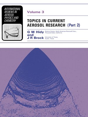cover image of Topics in Current Aerosol Research